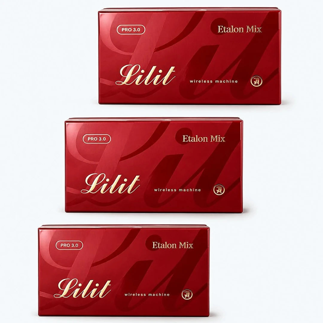 Envases rojos de Etalon Mix Lilit Pro