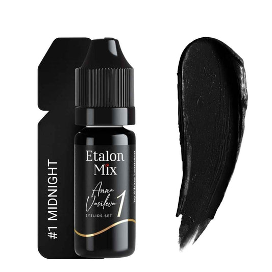 Etalon Mix Midnight N°1, flacone e swatch