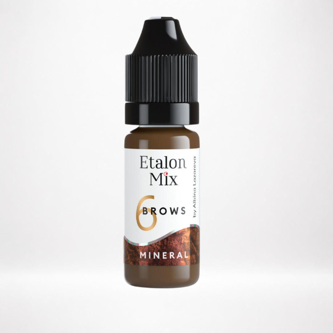 Etalon Mix Taupe N°6 – frasco del pigmento PMU para cejas