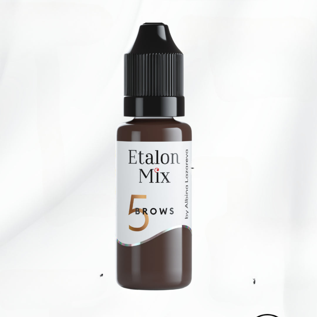 Etalon Mix Set Pigmentos Híbridos para Cejas Botella de 5 ml.