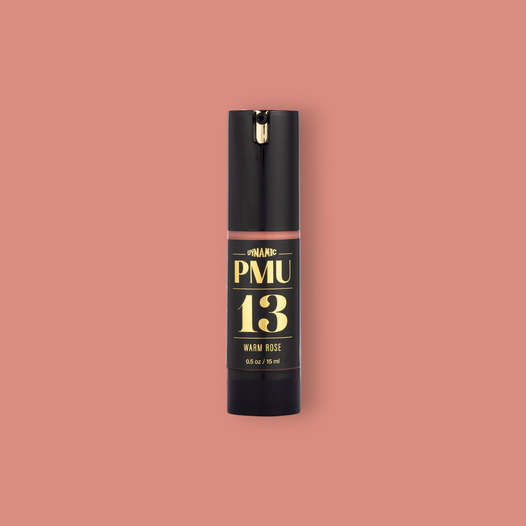 Dynamic 13 Warm Rose – Pigmento rosa nude cálido para labios