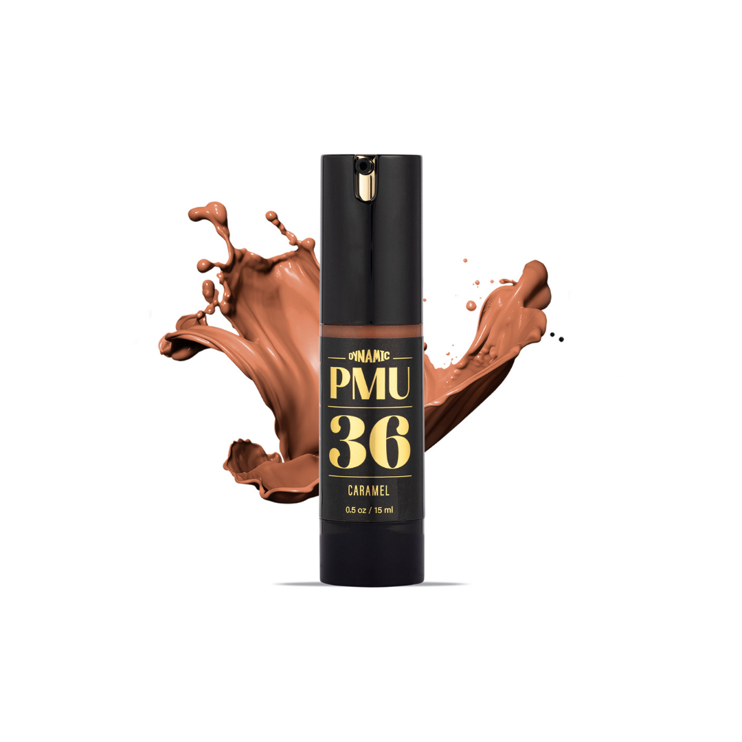 Dynamic 36 Caramel – Pigmento inorgánico marrón cálido para cejas
