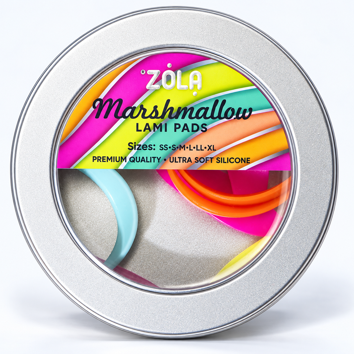 ZOLA Marshmallow Lami Pads – Moldes de silicona para lifting de pestañas