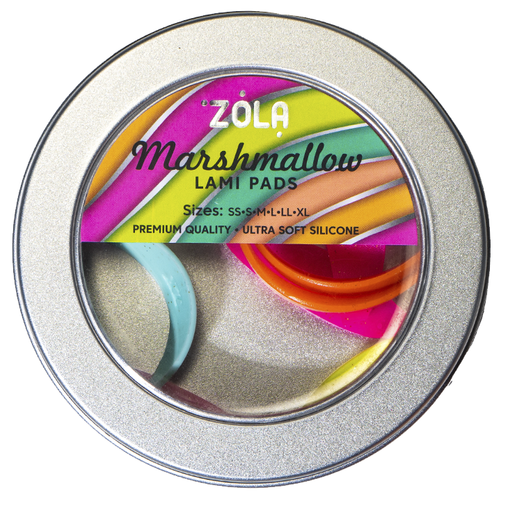 ZOLA Marshmallow Lami Pads – Moldes de silicona para lifting de pestañas
