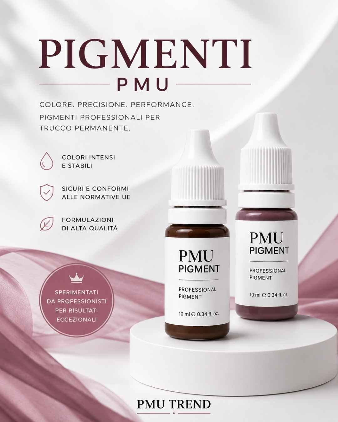 Pigmenti trucco permanente conformi e di qualità eccellente per pmu