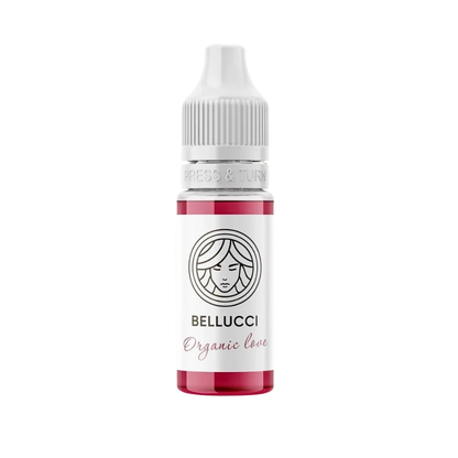 Pigmento PMU organico FACE BELLUCCI rosso naturale elegante per labbra