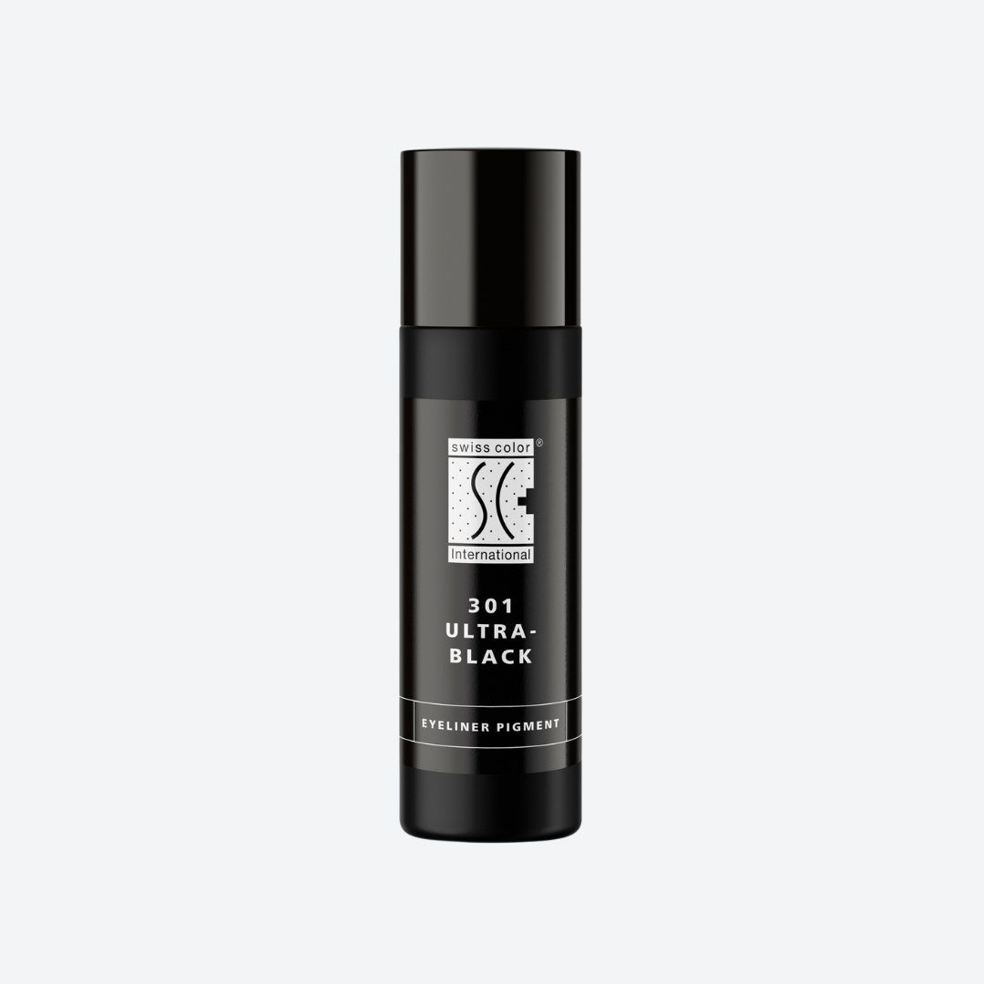 Pigmento PMU inorganico 301 Ultrablack nero profondo per eyeliner trucco permanente