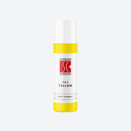 Pigmento PMU Swiss Color 102 Yellow base gialla per miscelazione
