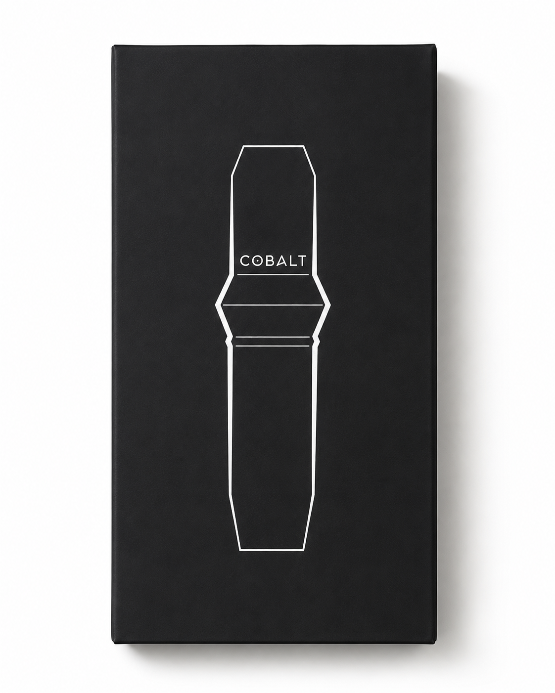 COBALT macchinetta PMU ibrida universale blu cobalto con dettaglio del connettore
