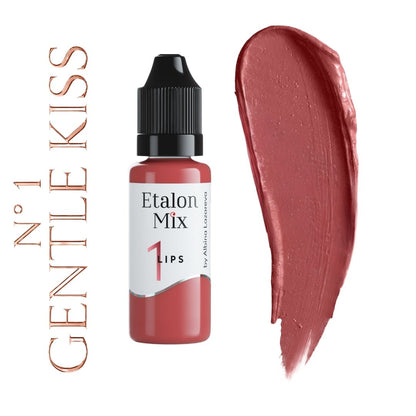 Etalon Mix 1 Gentle Kiss con swatch.