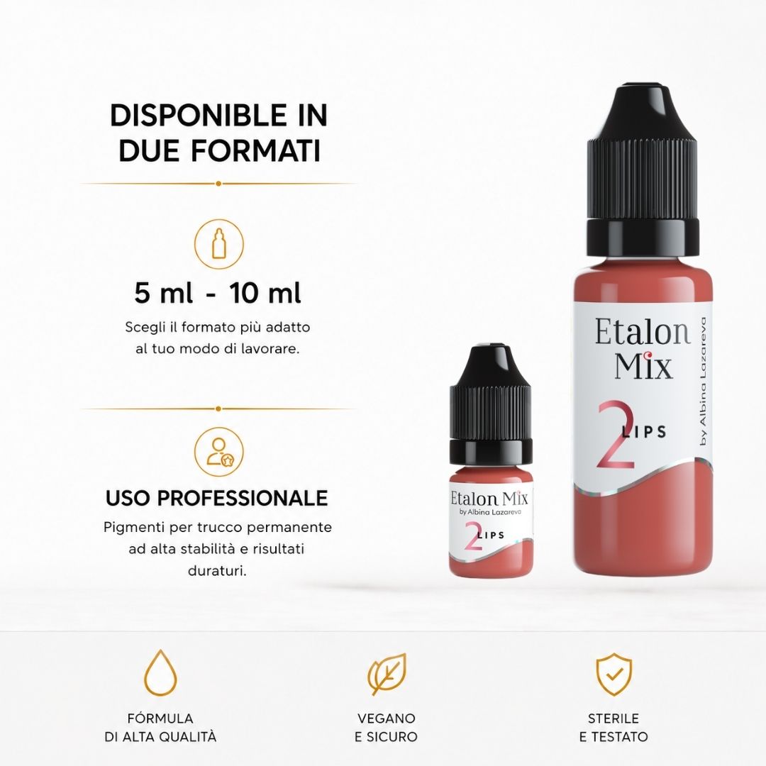 Etalon Mix 2 Lips nei formati 5 e 10 ml.
