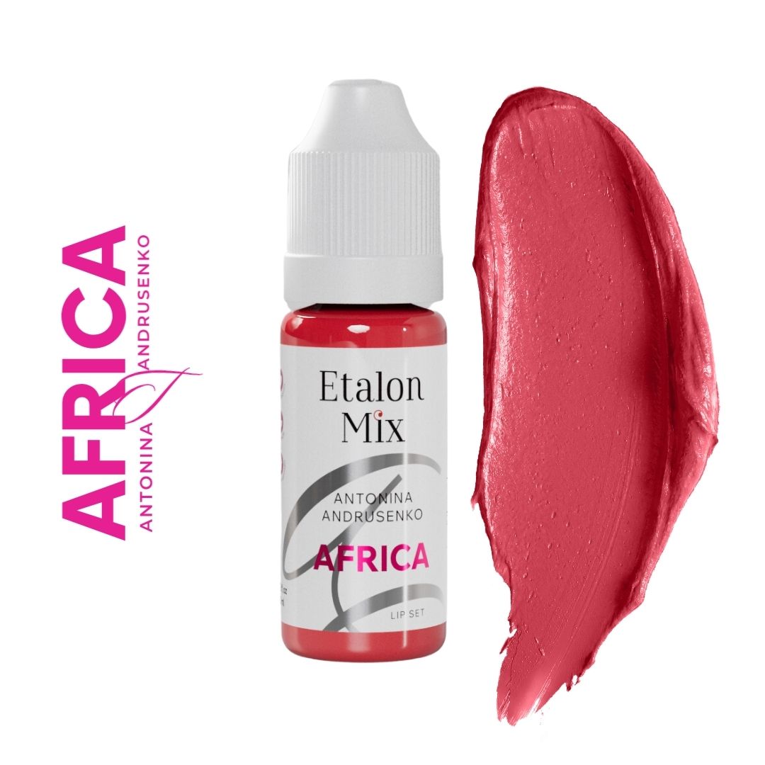 Swatch Etalon Mix Africa scarlatto brillante per labbra PMU
