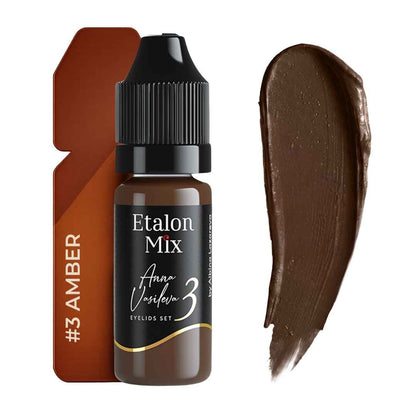 Etalon Mix Amber N°3, flacone e swatch