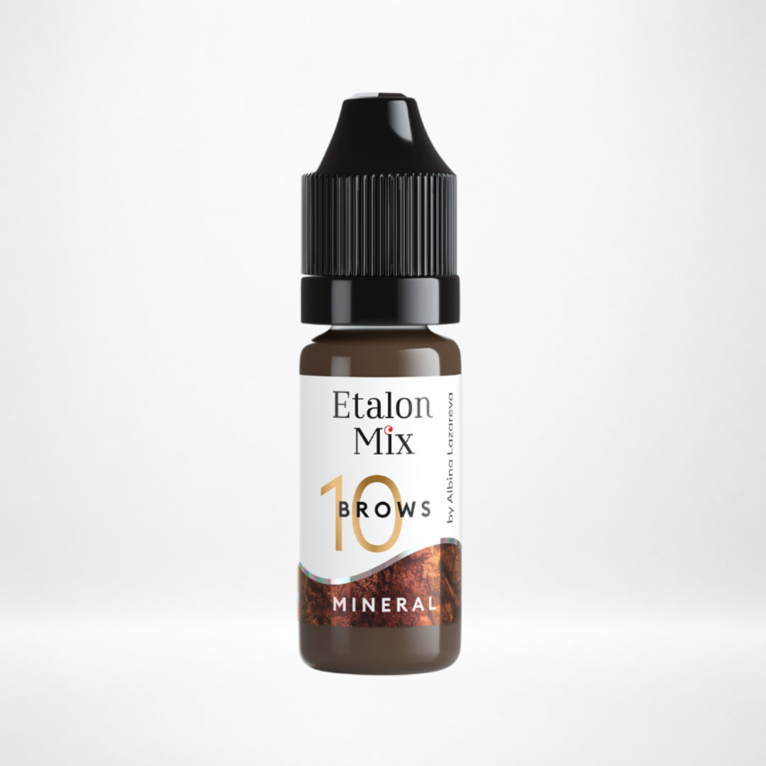 Etalon Mix Arabica N°10 – frasco del pigmento PMU para cejas