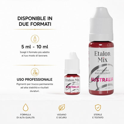 Etalon Mix Australia nei formati 5 ml e 10 ml
