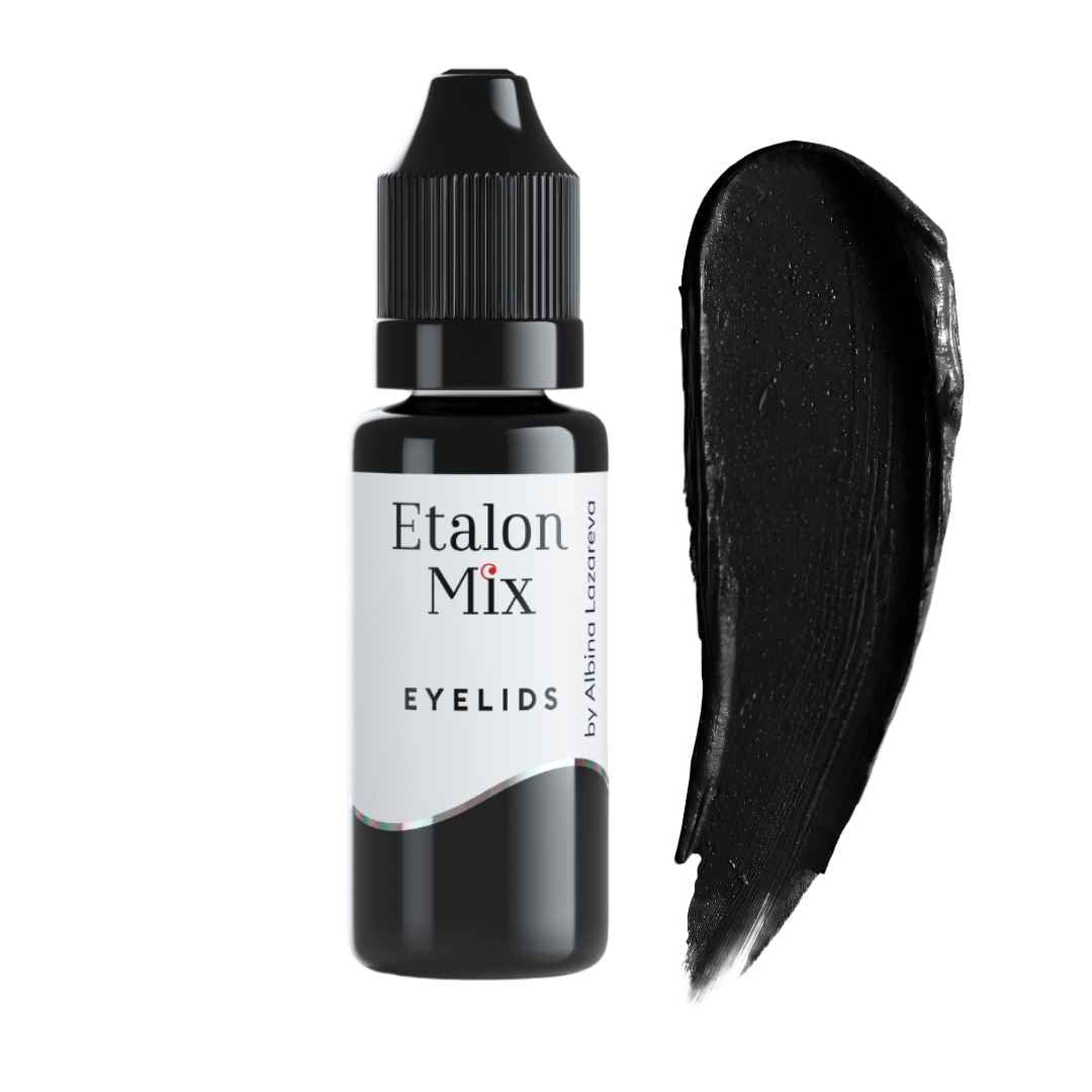 Etalon Mix Black, flacone e swatch