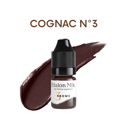Etalon Mix Cognac N°3, flacone con campione colore del set