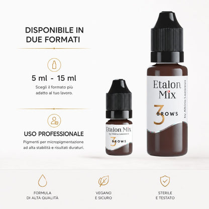 Etalon Mix Cognac N°3 disponibile nei formati 5 ml e 15 ml