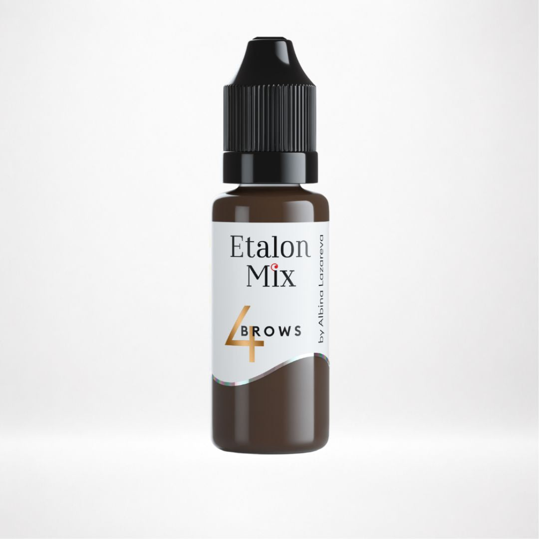 Flacone Etalon Mix Light Brown N°4 pigmento PMU sopracciglia