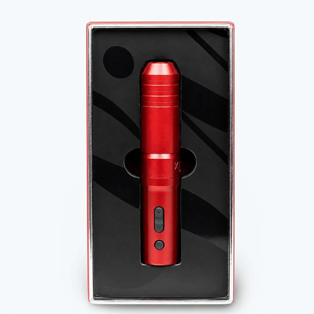 Etalon Mix Lilit Pro rojo en el estuche abierto