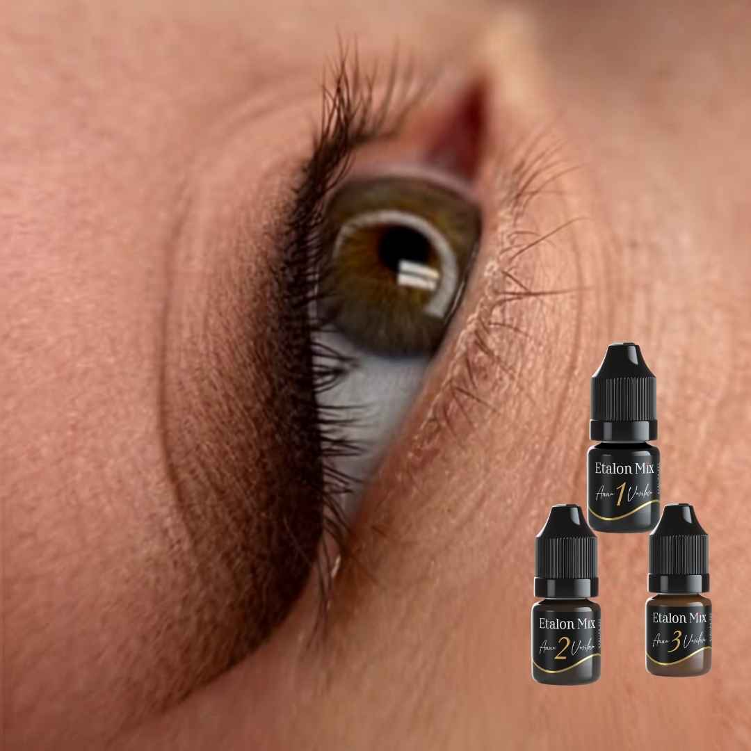 Esempio di risultato con pigmenti Etalon Mix Midnight N°1