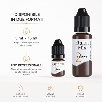 Etalon Mix Milk Chocolate N°2 disponibile nei formati 5 ml e 15 ml
