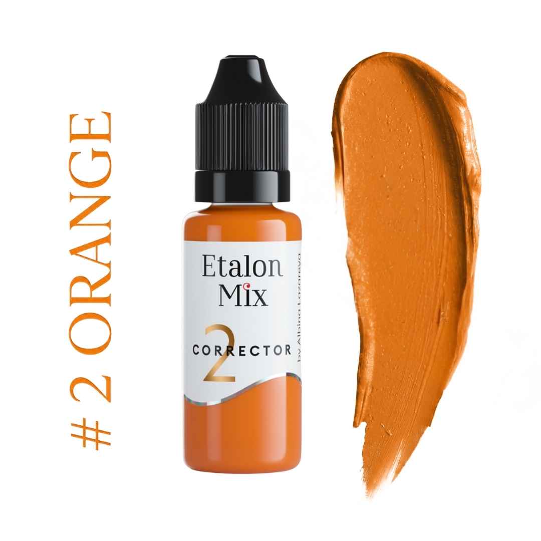 Etalon Mix Orange N°2, flacone e swatch