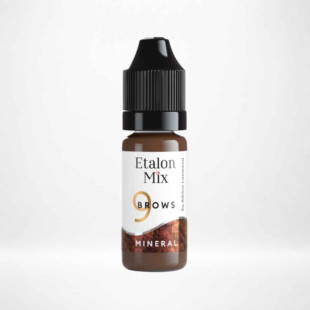 Flacone Etalon Mix Sepia N°9, pigmento PMU sopracciglia