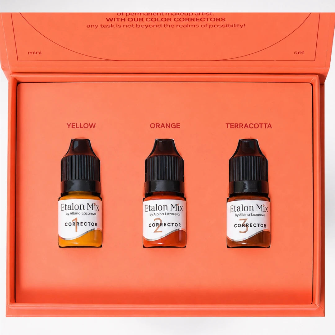 Etalon Mix Set Correctores PMU – set abierto Yellow Orange Terracotta
