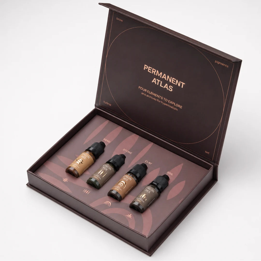 Etalon Mix Set Hyper Realism para cejas – set abierto de pigmentos para cejas Hyper Realism