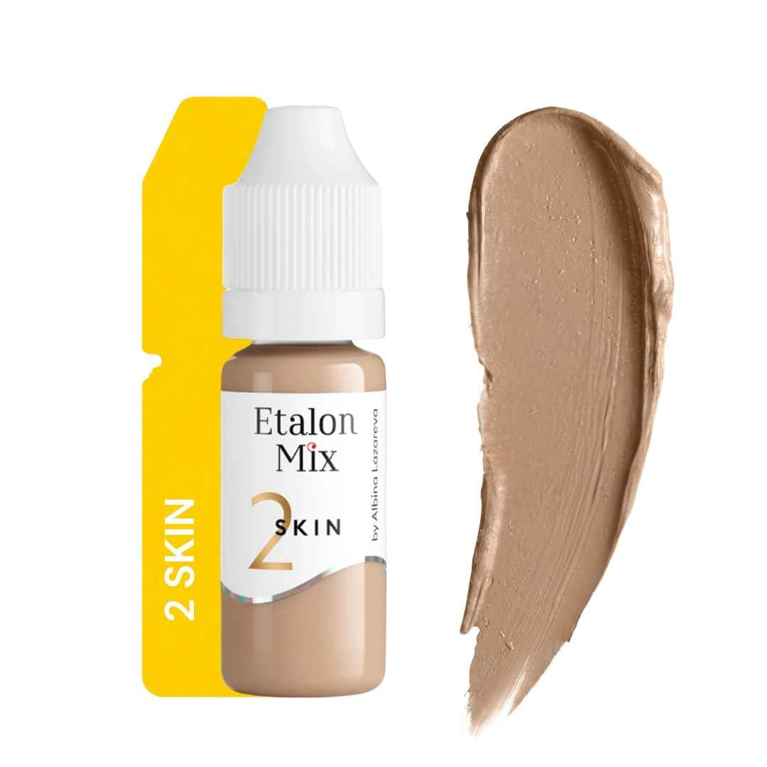 Etalon Mix Skin 2, flacone e swatch camouflage
