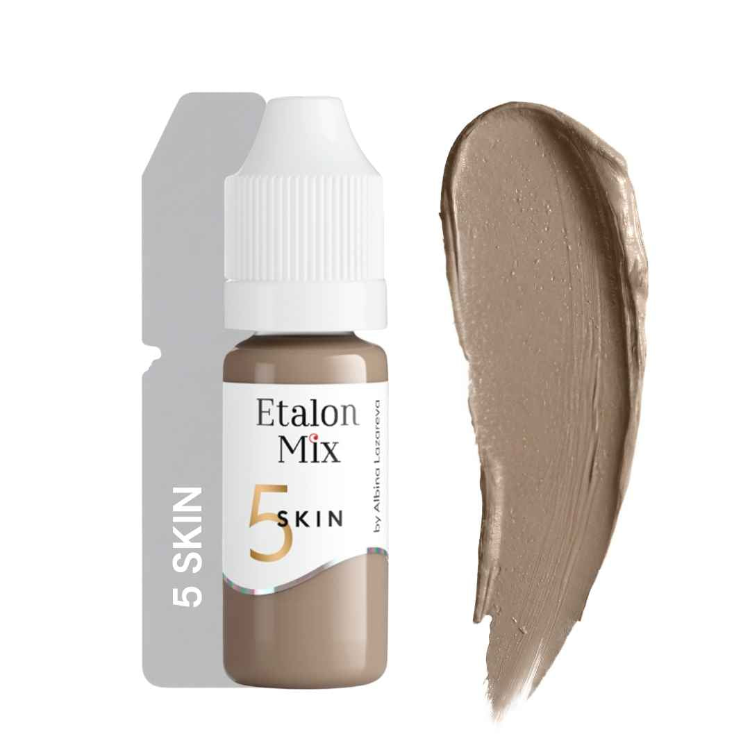 Etalon Mix Skin 5, flacone e swatch camouflage