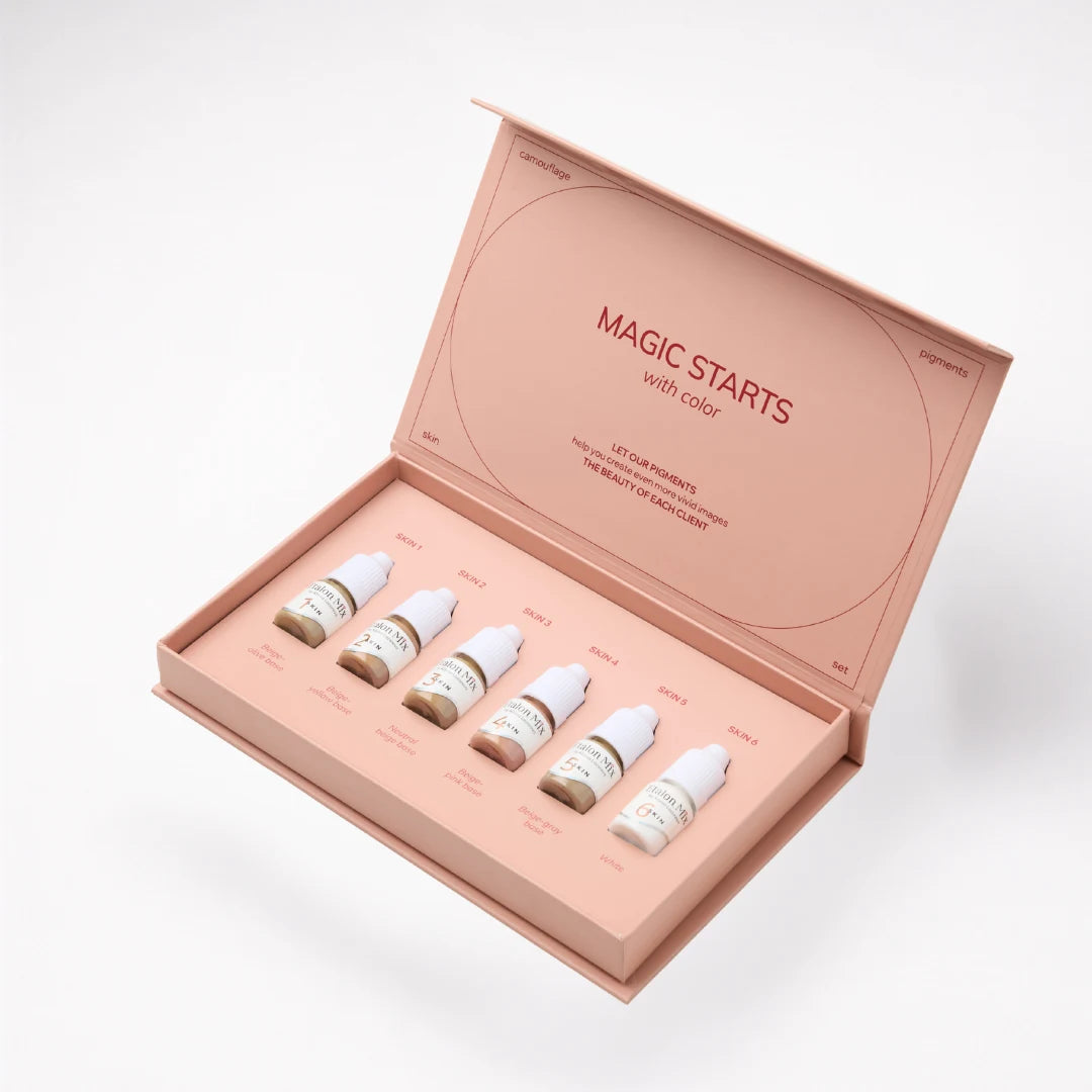 Etalon Mix Skin Set – detalle de frascos del set Skin
