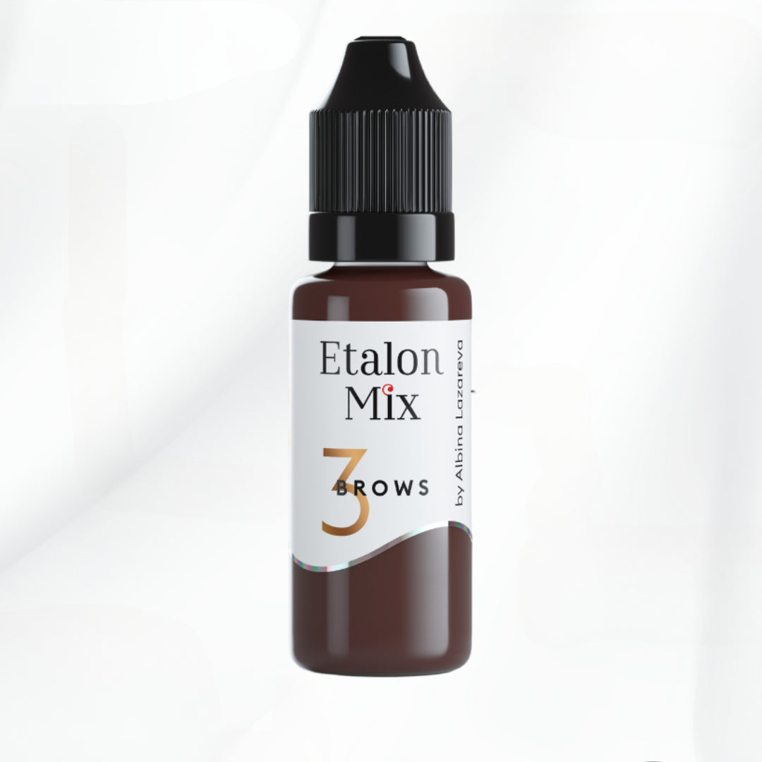Etalon Mix Set Pigmentos Híbridos para Cejas Botella de 5 ml.