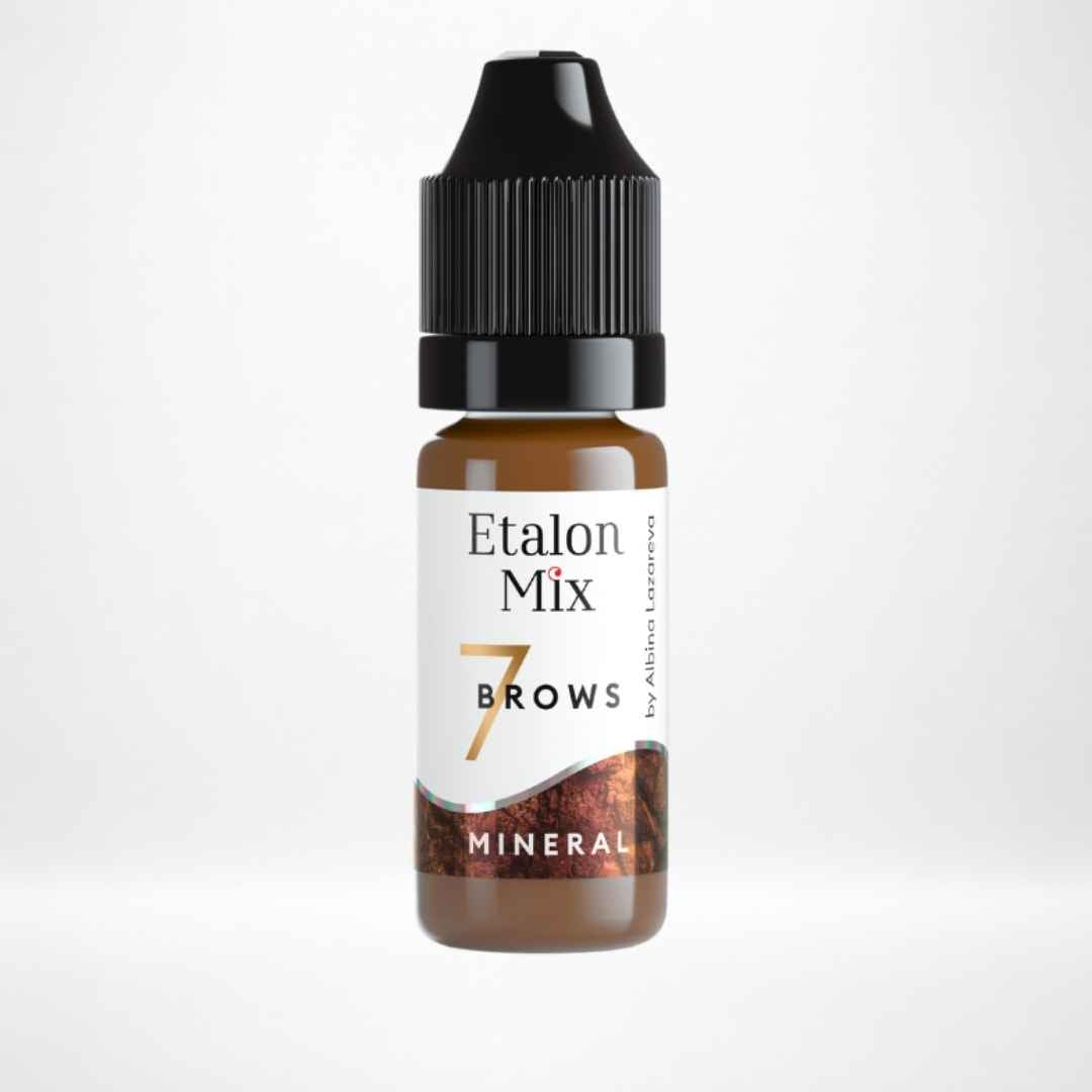 Flacone Etalon Mix Pecan N°7, pigmento PMU sopracciglia