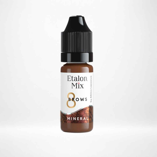 Flacone Etalon Mix Tiziano N°8, pigmento PMU sopracciglia