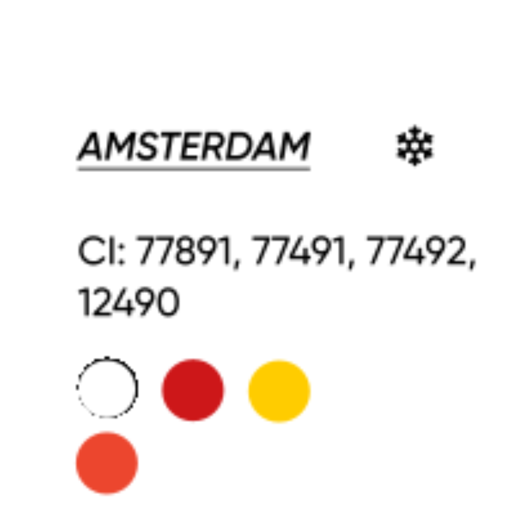 FACE Amsterdam – INCI e Color Index