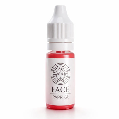 FACE Hybrid PAPRIKA pigmento PMU labbra rosso-rosa caldo saturo uso professionale conforme REACH