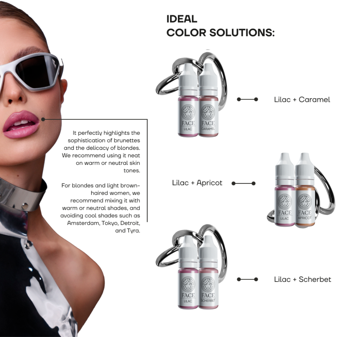 FACE Lilac – scheda cromatica