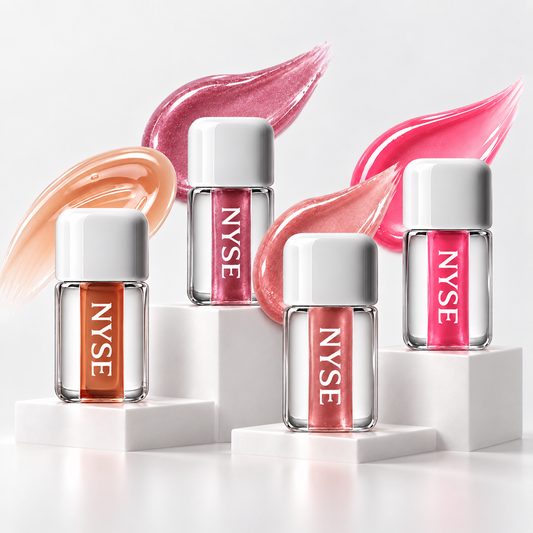 NYSE Lip Oil Gloss 4 ml nelle varianti Clear, 09 Flirt, 10 Rose e 11 Luxe