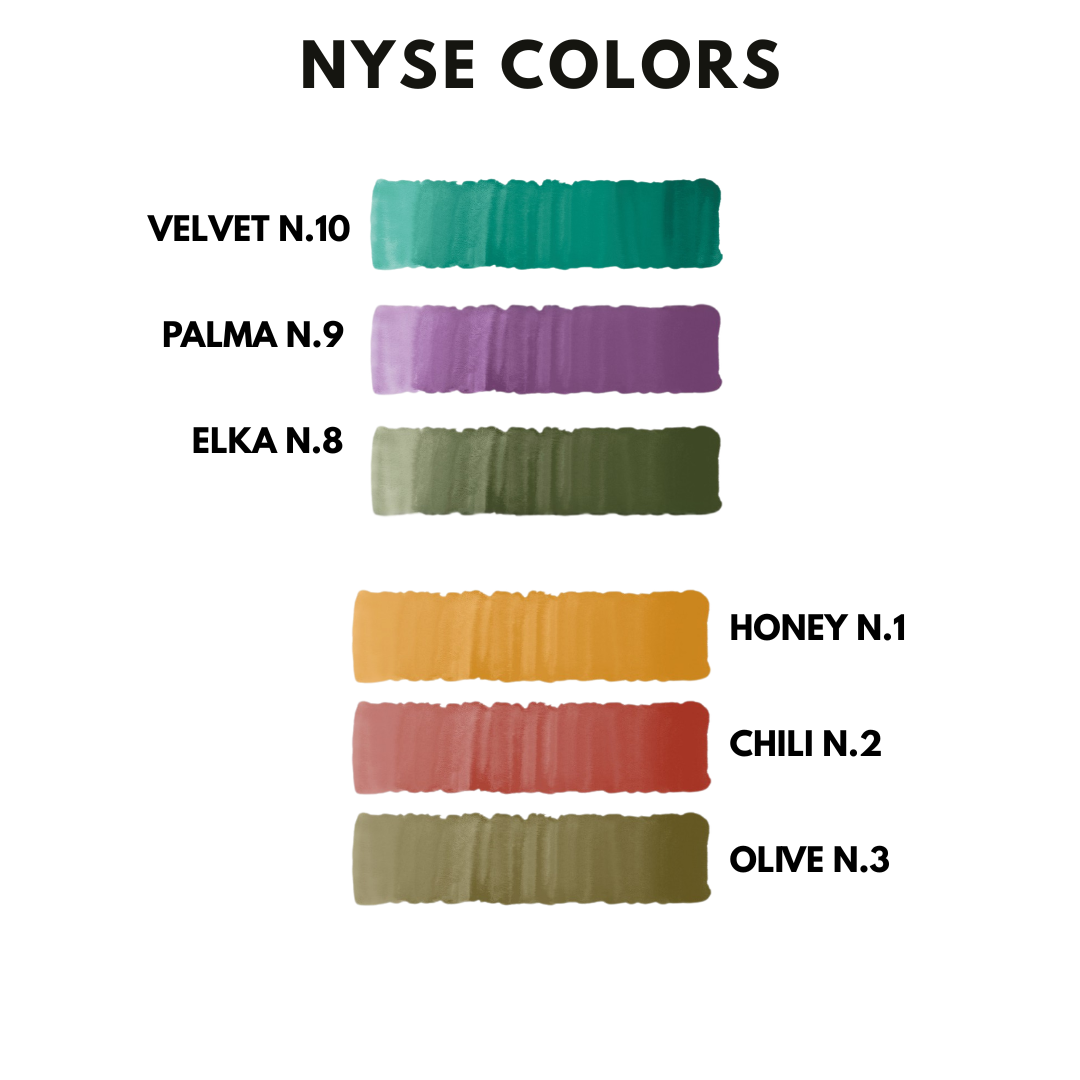 NYSE N°9 Palma – scheda cromatica