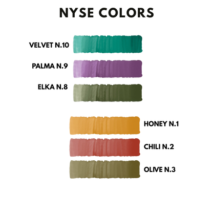 NYSE N°9 Palma – scheda cromatica