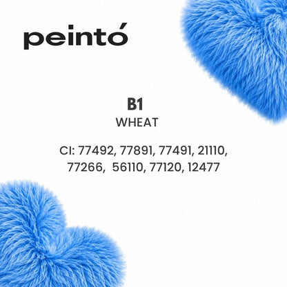 Color Index del pigmento PMU Peinto B1 Wheat per sopracciglia.
