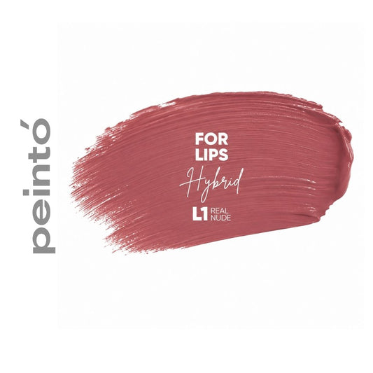 Swatch Peinto L1 Real Nude pigmento PMU ibrido per labbra
