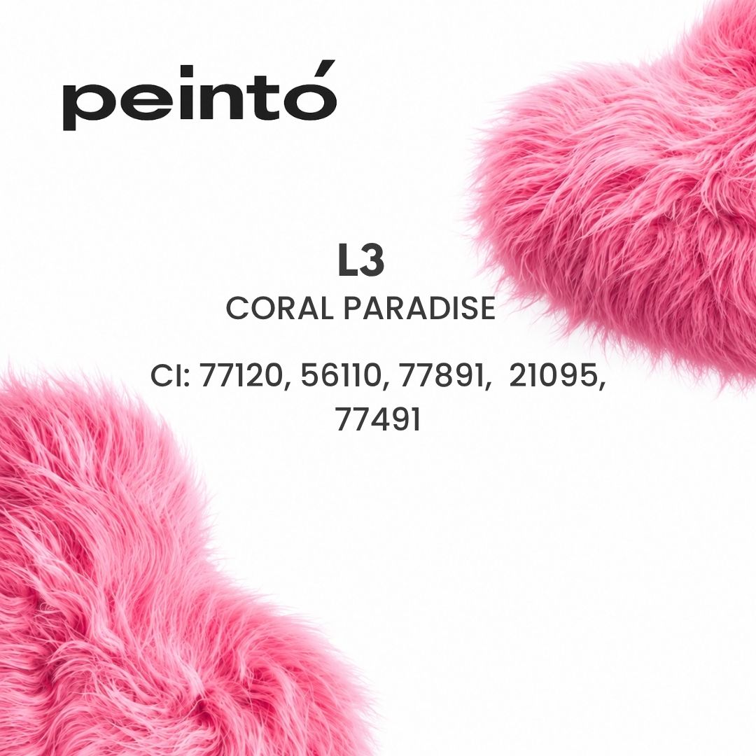 Color Index del pigmento PMU labbra Peinto L3 Coral Paradise
