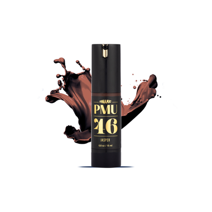 Pigmenti Dynamic PMU 46 Jasper Marrone medio caldo per trucco permanente sopracciglia e occhi