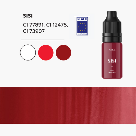 Pigmento PMU NYSE SISI – Marrone Scarlatto Freddo per Labbra