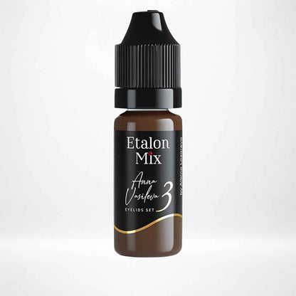 Flacone Etalon Mix Amber N°3, pigmento PMU occhi