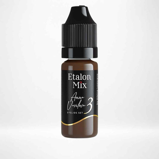 Flacone Etalon Mix Amber N°3, pigmento PMU occhi