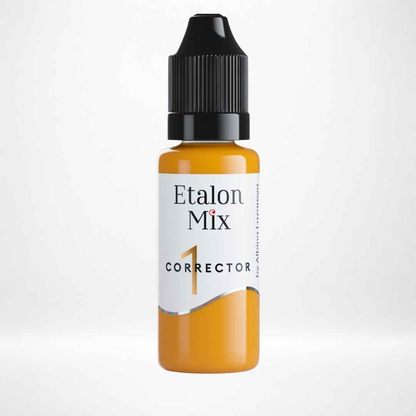 Flacone Etalon Mix Yellow N°1, pigmento PMU correttore